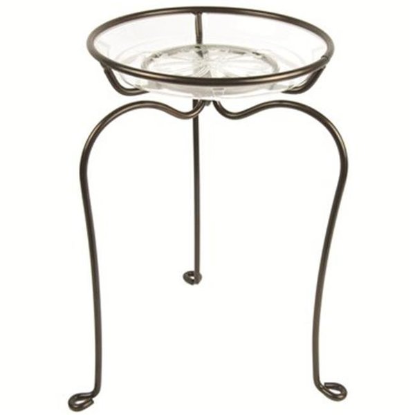 Plastec Plastec PLIDPS16RT 16 in. Decorator Plant Stand - Rust PLIDPS16RT